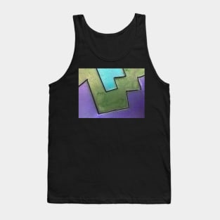 3D Metallic Tank Top